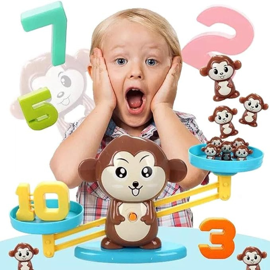 KiddoMonkey™ || Jouet Mathématique Montessori