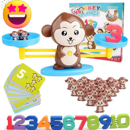 KiddoMonkey™ || Jouet Mathématique Montessori